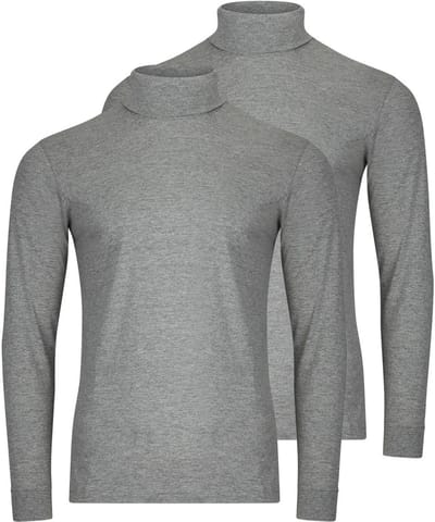 RAGMAN Heren shirt met rolkragen 2 pack Basic