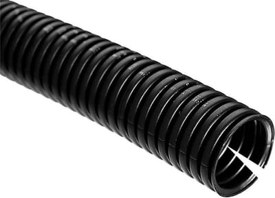 100 meter Kalitec ribbelbuis gleuf NW 4,5 I ribbelslang open I marterbeschermingsbuis I lege buis I kabelbescherming AD 7,1 mm ID 5,0 mm