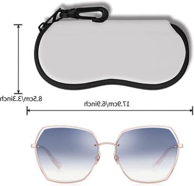 Unisex Reiskoffers voor Zonnebrillen en Brillen - Ideaal voor Bescherming en Opberging (1-Pack)