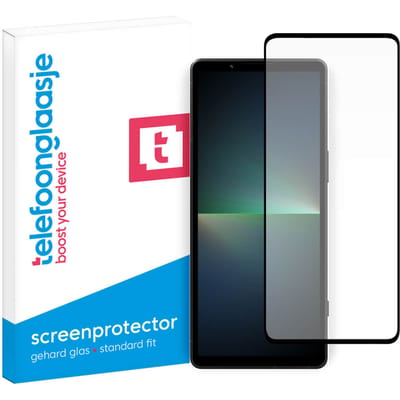 Sony Xperia 5 V screenprotector gehard glas Edge to Edge