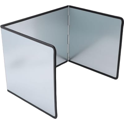 Protection anti-éclaboussures pour cuisinière pliable 3 côtés Écran anti-éclaboussures d'huile pour cuisine Feuille galvanisée Résistant aux hautes températures