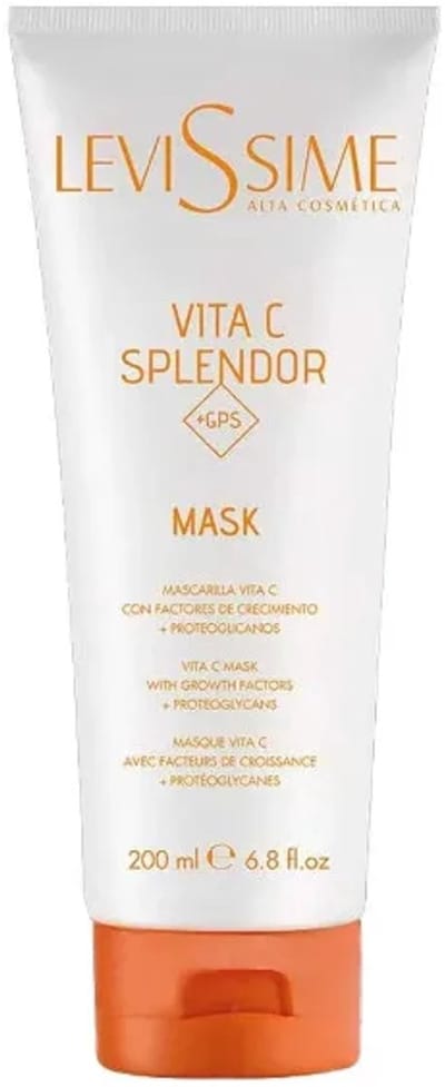 LEVISSIME Vita C Splendor Plus GPS Mask – Vitamine C Gezichtsmasker – Stralende & Egale Huid – Anti-aging – 200 ml