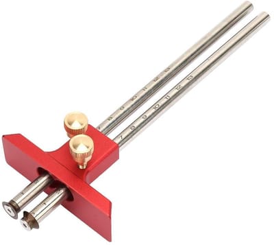 Dailygoods- Hoofdschrijver Hoge Precisie - Houtbewerking - Markering - Schaal - Gereedschap - Timmerwerk - Duurzaam Materiaal - Markeergereedschap