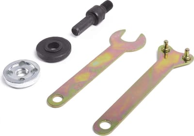 Benson Haakse slijper adapter set - 5 delig - M10 - metaal - veelzijdig en duurzaam