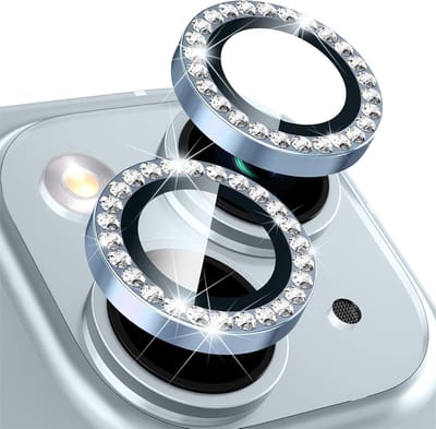 Beschermende Camera Case voor iPhone 15 en 15 Plus, Schokbestendig, 9H Anti-Kras Film, Ultra HD Lensbescherming