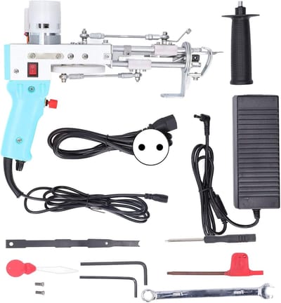 2 in 1 Punch Kit voor Tufting en Snijden, Inclusief Mat en EU Stekker, Creatieve Handgereedschappen