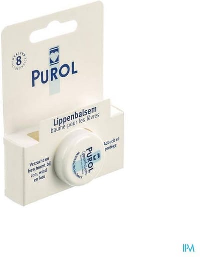 Purol Lippenbalsem Potje Blister - 6x5ml - Voordeelverpakking