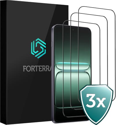 Screenprotector 3 Stuks - Geschikt voor OnePlus Nord 5 - Full Cover - Beschermglas - Gehard Glas - Tempered Glass - Screen Protector