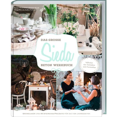 Boek "Das große SIEDA Beton-Werkbuch"