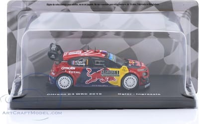 Citroën C3 WRC - Ogier/Ingrassia - 2019 - Atlas 1:43