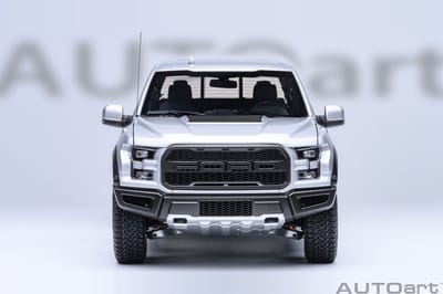 AUTOart 1/18 Ford F-150 Raptor Supercrew - 2019, Ingot Silver
