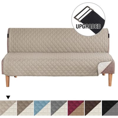 Effen Kleur Sofa Bedhoes Waterafstotend Huisdier Hond Kinderbank Mat Bankhoezen Voor Woonkamer Anti-Slip Meubelbeschermer