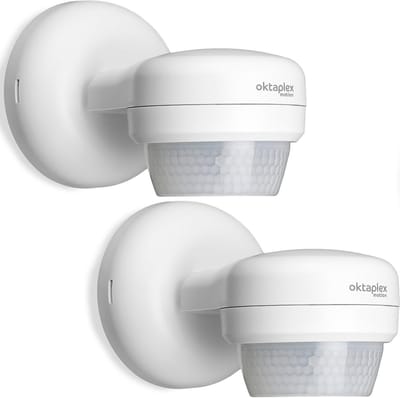 360° Bewegingsmelder met Zwenkbereik en IP65 Beveiliging voor Buiten