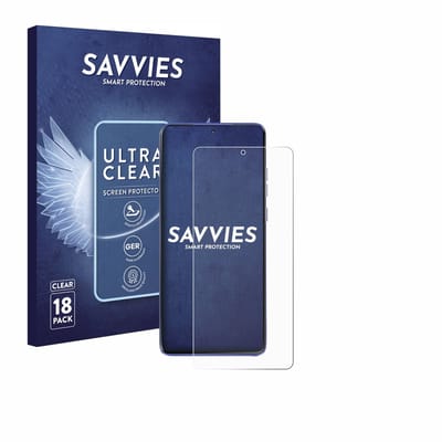 Savvies - Screenprotector voor Motorola Moto G Stylus 5G (2025) - Folie Beschermfolie transparant 18 Stuks