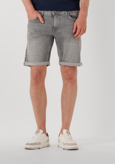 PURE PATH The Steve Skinny Fit Denim Shorts Jeans Heren - Broek - Grijs - Maat 29