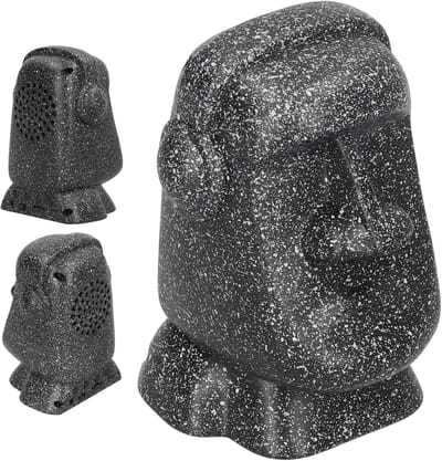 Draadloze Luidspreker - Draagbare Speaker - Muziek Luisteren - Dubbele Speaker Koppeling - 12 x 8 x 8 cm - Zwart