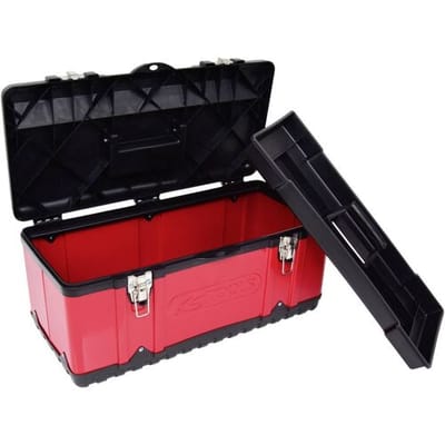 KS Tools 8500345 850.0345 Gereedschapskist (leeg) Kunststof, Plaatstaal Zwart-rood