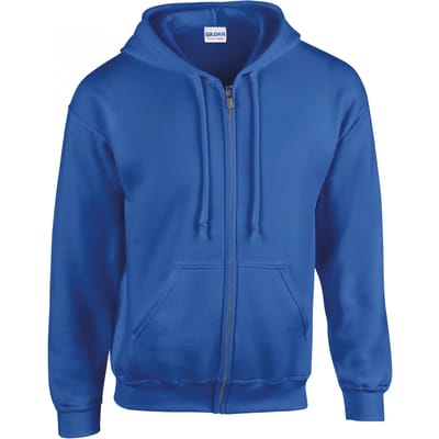 Gildan Heavy Blend™ Adult Full Zip Hooded Sweatshirt GI18600 - Royal Blue - XL