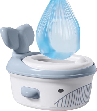 Baby Trainingspotje - Kinder Toilet - Zindelijkheidstraining Thuis - Verbeterde Stabiliteit - 6 Maanden tot 6 Jaar - Meerkleurig