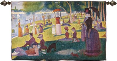 Signare Wandkleed | A Sunday Afternoon on the Island of La Grande Jatte | Georges Seurat | Wandtapijt | Gobelinstof