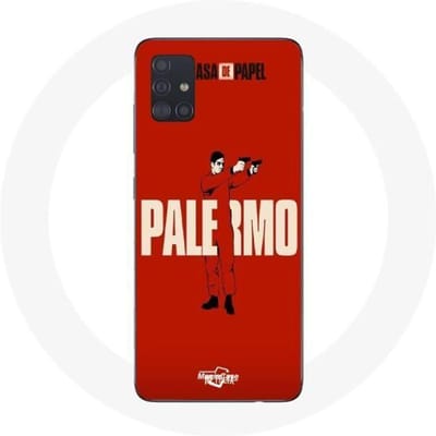 Coque - La casa de papel - Samsung Galaxy A51 - Souple - Rouge - Protection synthétique