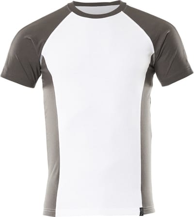 Mascot Unique T-shirt 50567-959 - wit/donkerantraciet - 3XL