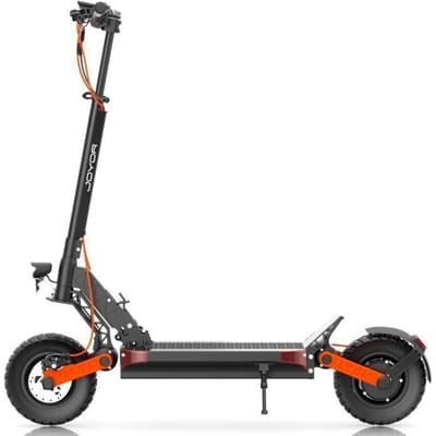 Trottinette électrique JOYOR S8 - Moteur 600 W - Batterie 48 V-26 Ah - Pneus 10 pouces Pliable - Noir