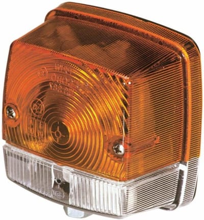 Voorlicht parkeerlicht - Parkeerlamp voorzijde - Auto verlichting - Barnsteen gloeilamp - 84x83mm - Barnsteen