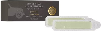 Rituals - Navulling Auto Parfum - 2x Auto Luchtverfrisser Navullingen 3 gram - Velvet Oudh - Houtige bloemengeur - Alleen Navulling - Houten houder niet inbegrepen - Alleen 2x Refill - Autoparfum - Car Perfume