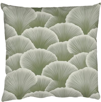 Sierkussens - Kussentjes Woonkamer - 50x50 cm - Waaier - Blad - Groen