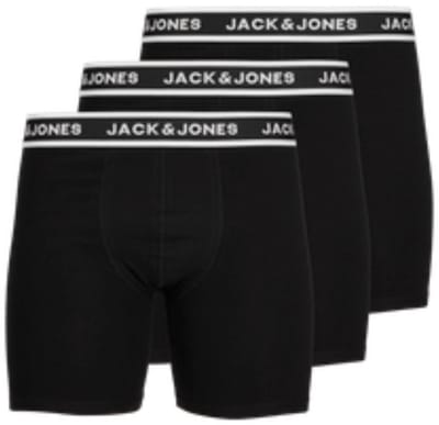 JACK & JONES- JACSOLID BOXER BRIEFS 3 PACK PLS NOOS - Heren - Trunks