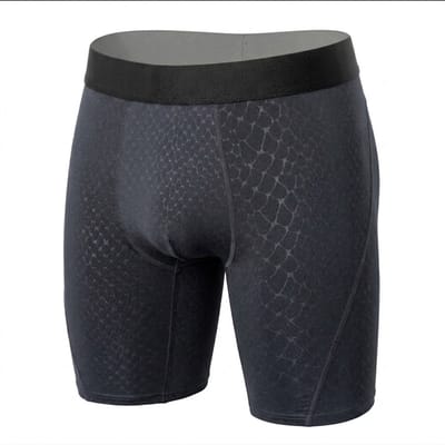 Donkergrijs sport onderbroek unisex maat XL – effen sport ondergoed met minimalistisch ontwerp – donkergrijze sportonderbroek voor dames en heren – basis sport ondergoed geschikt voor training en dagelijks gebruik
