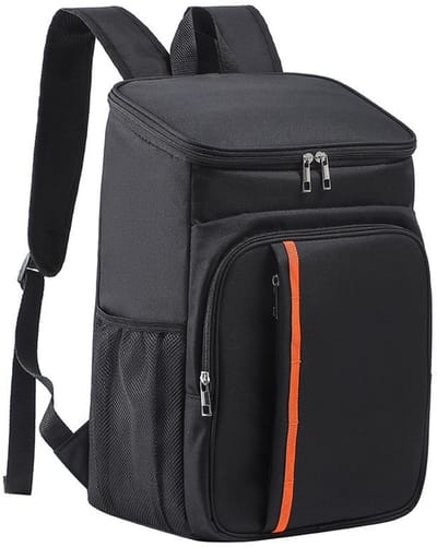 28L Geïsoleerde Rugzak – Koelrugzak – Picknickrugzak – Thermische Koeltas met Grote Inhoud – Unisex – Ideaal voor picknicks, barbecues, kamperen, korte uitstapjes en boodschappen – zwart