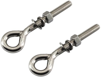 Cosensi - M14 Eye Bolt - Oogbout - Sterk en Duurzaam - 2 Stuks - Geschikt voor Binnen en Buiten - Anticorrosie