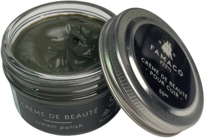 Famaco Creme de Beaute schoensmeer- 50ml - goren (loden khaki) (362)