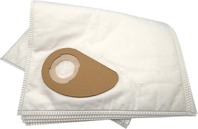 Fixem stofzuigerzakken 5 stuks, geschikt voor Nilfisk Buddy II 12 18 Inox - nat droogstofzuiger stofzak Buddy II-12 Buddy II-18