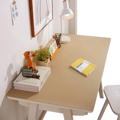 XL Bureauonderlegger Leer 45x90cm Antislip en Waterdicht XL Muismat Bureau Mat