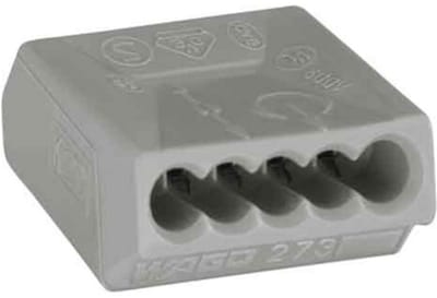 5-aderige installatiedoos klemblok 1,5 mm² voor elektrische aansluitingen