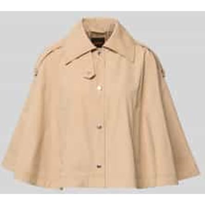 Loose fit Trenchcoat met Katoenmix Model 'C_CLARI'