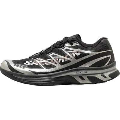 MM6 Maison Margiela x Salomon XT-6 Zwart Zilver Phantom Unisex Sneakers L49107000 38⅔ black