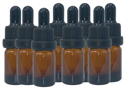 Pipetflesjes 5ml - 50x Glazen 5ml Flesjes met Pipet - Pipetflessen - Garantiesluiting
