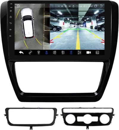 Autoradio met bluetooth - Carplay - Voor Volkswagen VW Jetta 6 (2011-2018) - Geschikt voor Apple en Android - Stereo - Navigatie - Navigatiesysteem auto