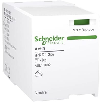 Schneider Electric A9L1H602 A9L1H602 Reserve beschermingsmodule 130 kA 1 stuk(s)