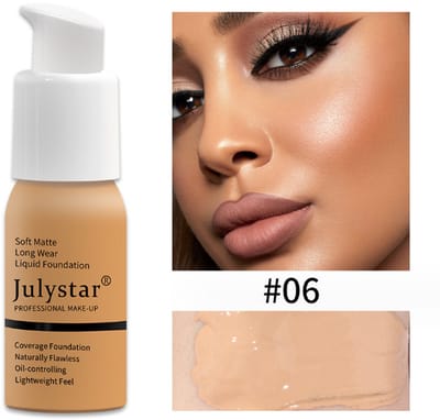 NAXSIR Foundation Oil Control Foundation,Grundierungscreme,Concealer,Lang anhaltend 1-tlg., 30ml,Matte Foundation,BB Cream,Concealer