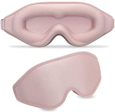 3D-gevormd slaapmasker voor ultieme lichtblokkade en comfortabele nachtrust