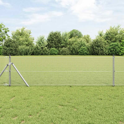 vidaXL - Gelast - gaashek - 1000 - x - 60 - cm - Zilver