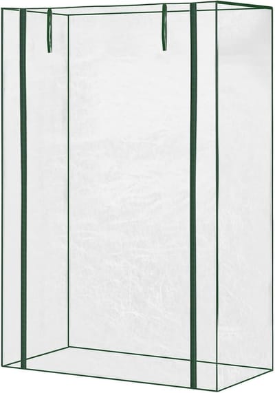 Vervangingshoes Kweekkas - Kasafdekking Tuin - Planten Beschermen - Waterdicht Anti-UV - 100 x 50 x 150 cm - Transparant