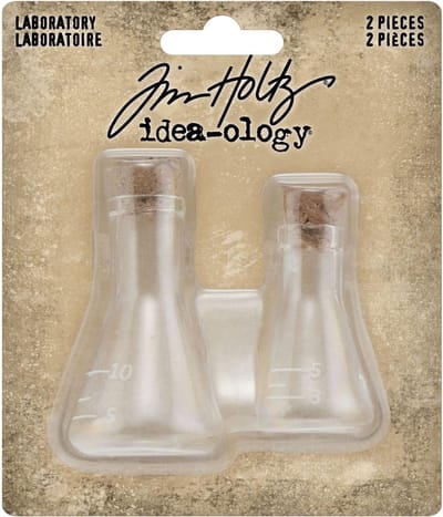 Idea-ology Embellishments - Laboratory - 2 stuks