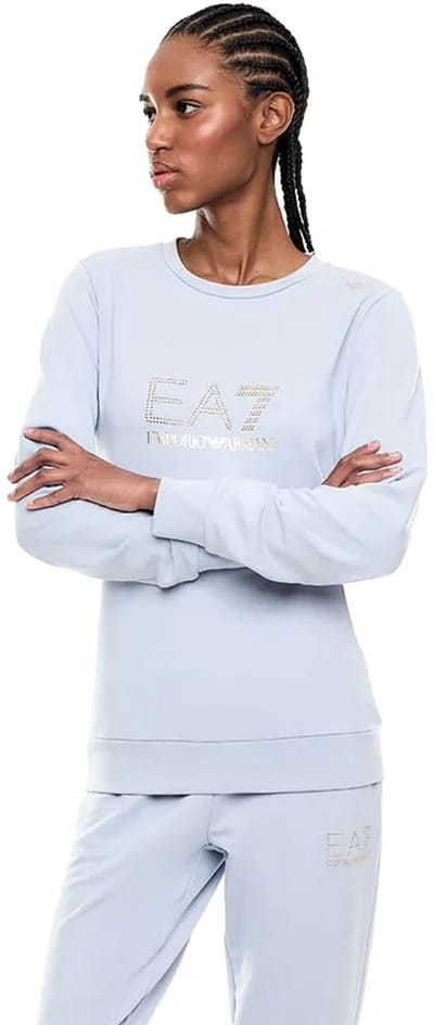 Ea7 Emporio Armani 8ntm45_tj9rz Sweatshirt Blauw M Vrouw