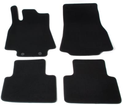 Automatten voor Mercedes A-Klasse W169 (2004-2012) - 4-delig - Velours